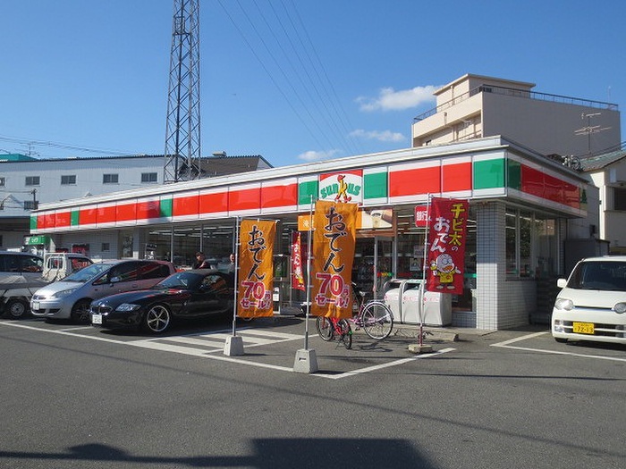 コンビニ　サンクス守口庭窪店（コンビニ）まで486m
