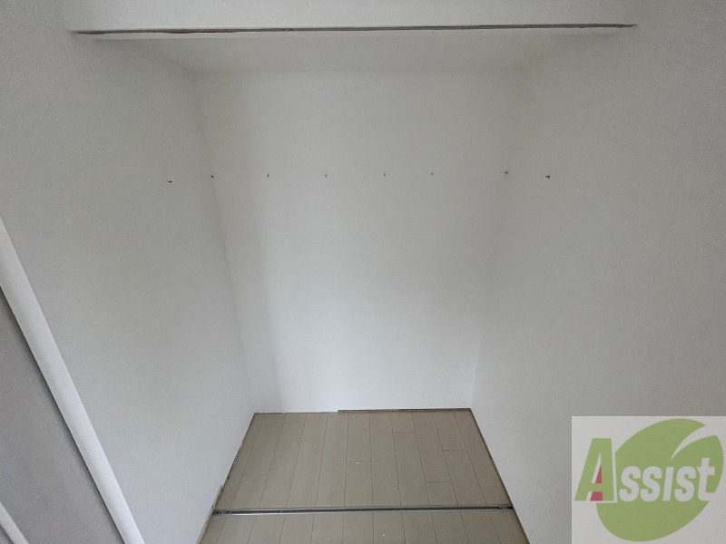 収納　寝室の収納になります。広々としてたくさん収納できます。