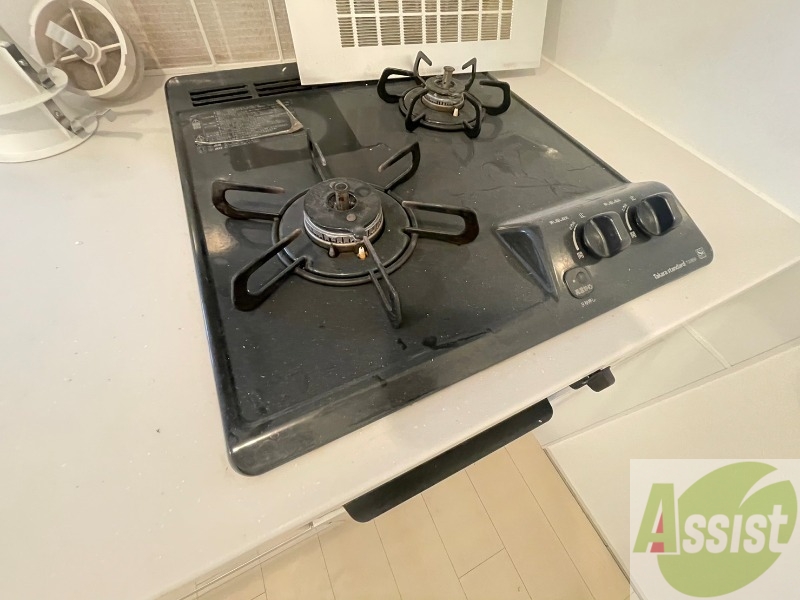 その他設備　ガスコンロが設置されているので購入の必要がありません！