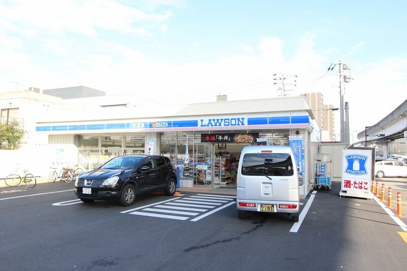 コンビニ　ローソン東区大幸四丁目店（コンビニ）まで180m