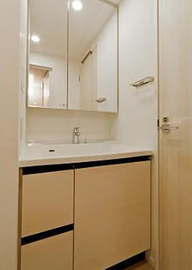 洗面設備　※別部屋の参考写真です。