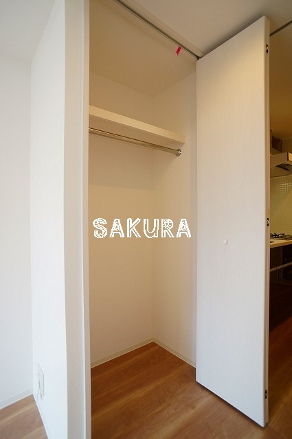 収納　お荷物の多い方でも安心のクローゼット付き♪