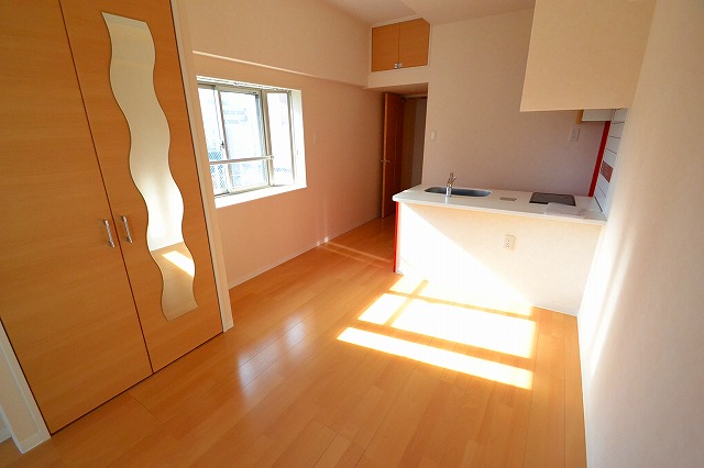 収納　奥行きのあるクローゼットです