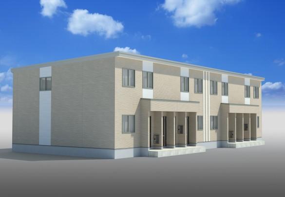 建物外観　完成予想図