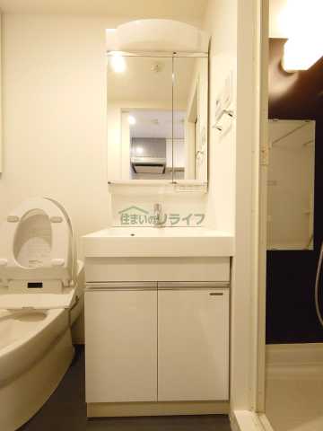 洗面設備　プラウドフラット神楽坂III※別部屋の参考写真です