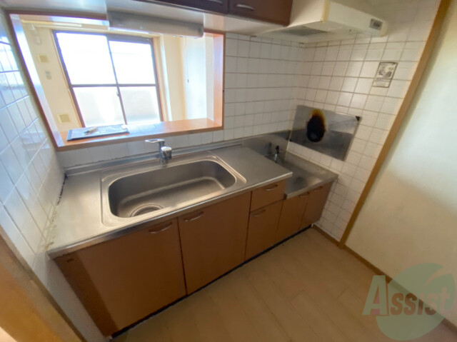 キッチン　キッチンは料理をする場所もしっかりあっていいですね～