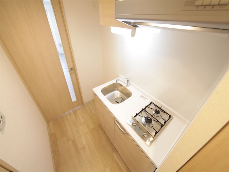 キッチン　システムキッチン（ガス2口コンロ付）