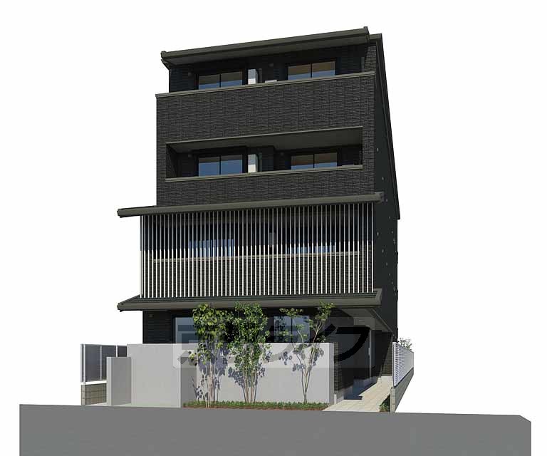 建物外観　予想図、完成予想図です。