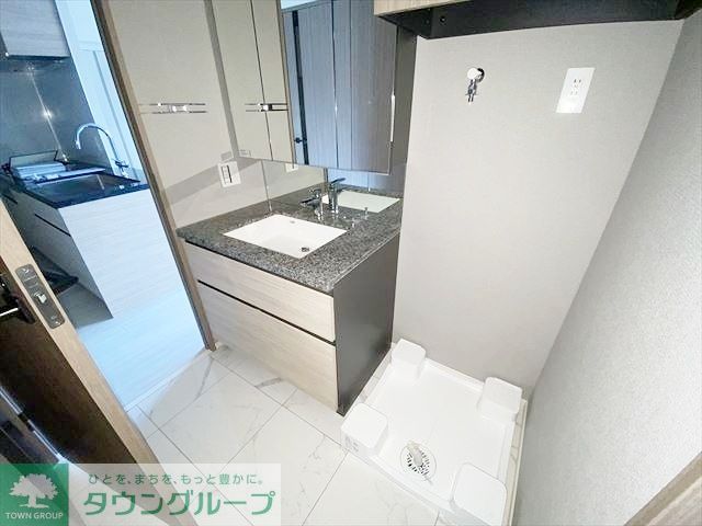 洗面設備　お問合せは(株)タウンハウジングレジデンス事業部までお問合…
