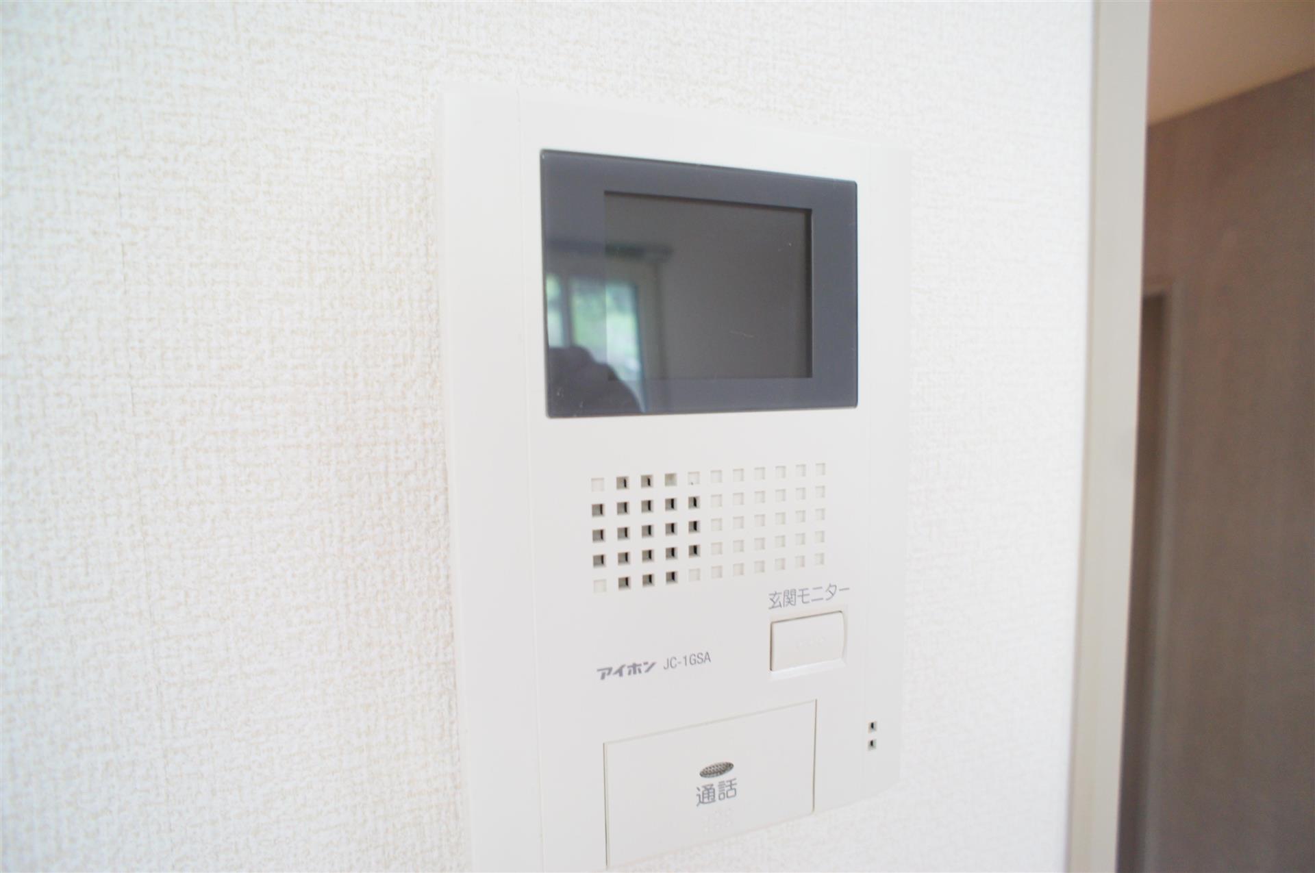 セキュリティ　モニタ付ドアホン