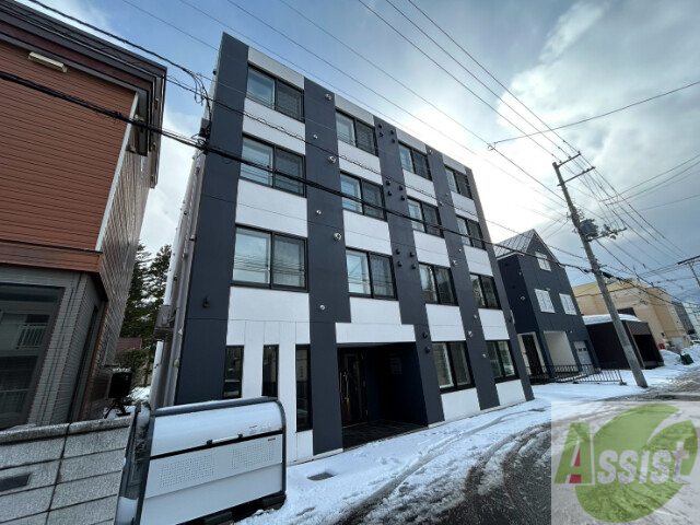 建物外観　札幌市西区発寒三条「Ｈａｒｖｅｓｔ　Ｈａｓｓａｍｕ」