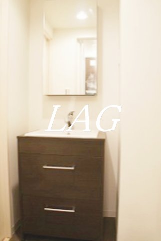 洗面設備　洗面台です。