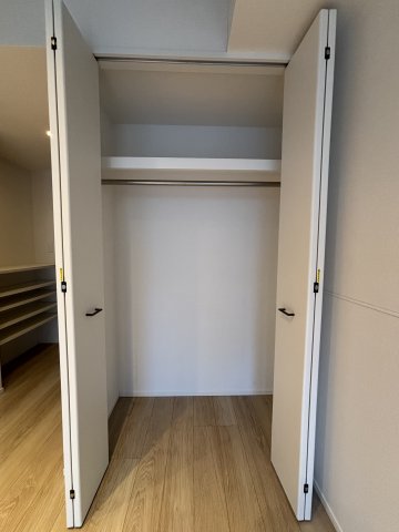 収納　たっぷりとした収納スペースです