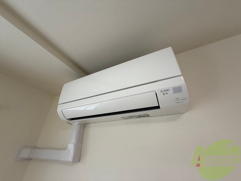 その他設備　エアコンが設置してありますので、寒暖対策もばっちり。