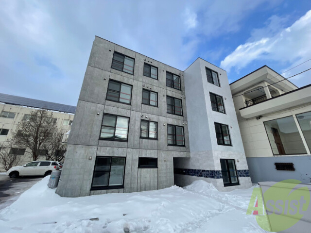 建物外観　札幌市西区西町南「リラッサ西町」