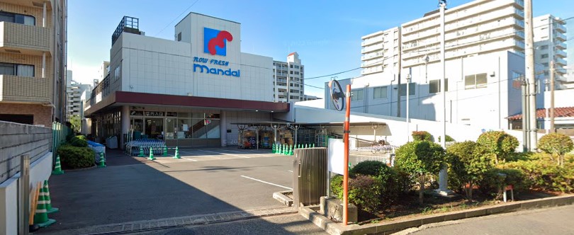 スーパー　mandai(万代) 下新庄店（スーパー）まで158m