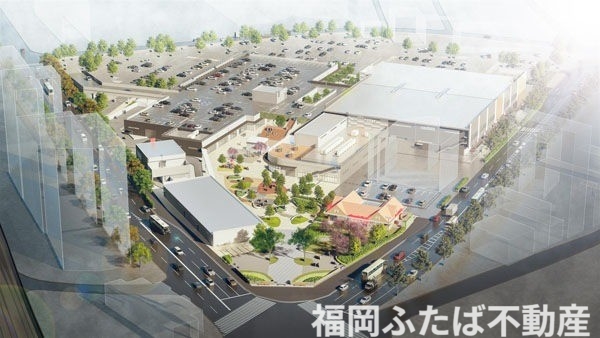 ショッピングセンター　旧パピヨンプラザ（ブランチ博多パピヨンガーデン）（ショッピングセンター）まで650m