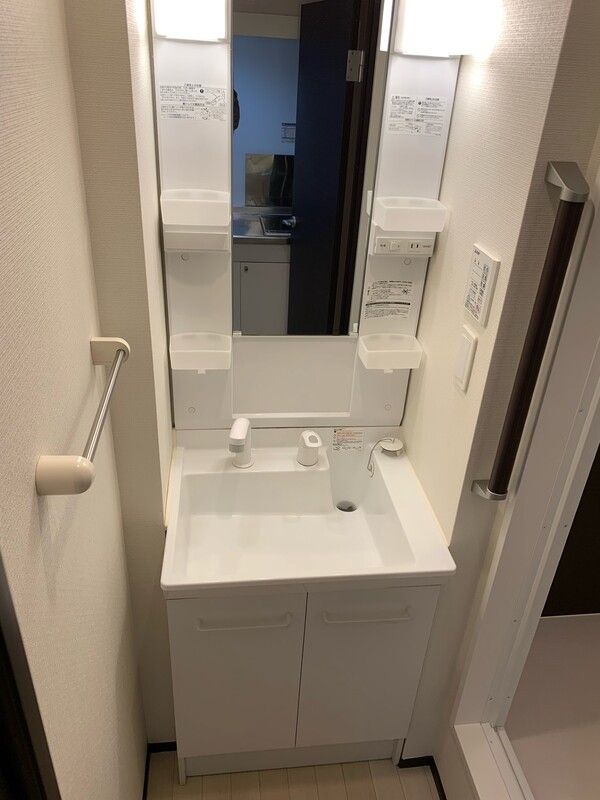 洗面設備　別部屋参考写真となります