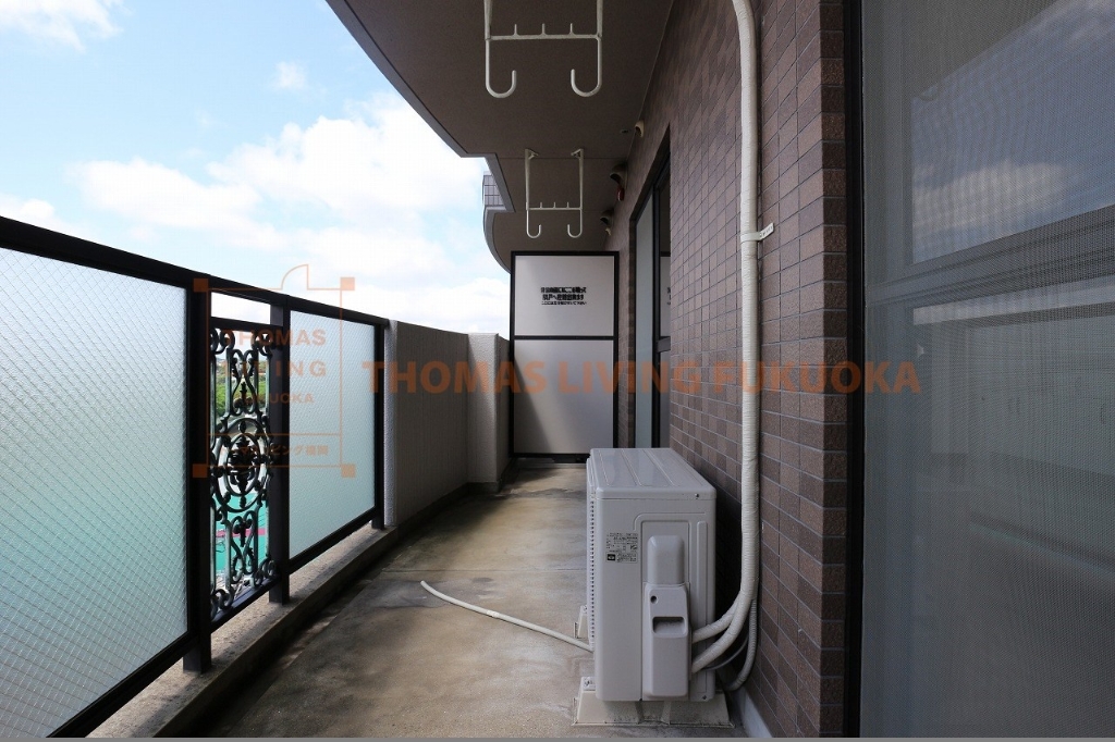 バルコニー　日当たり良好です。