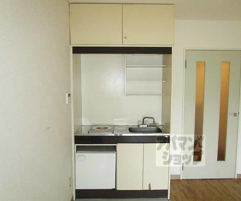 キッチン　１０７号室の写真です。