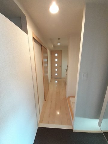 玄関　収納もある玄関です