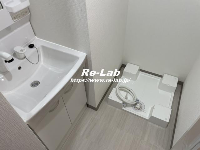 洗面設備　203号の画像です。