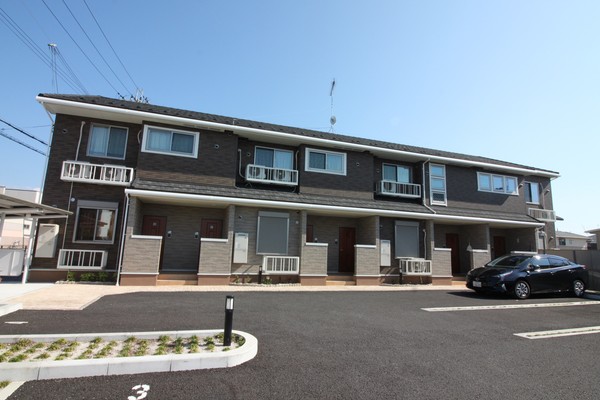 建物外観　都市ガス物件です