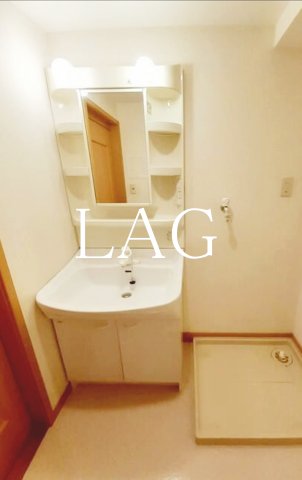 洗面設備　洗面台です。