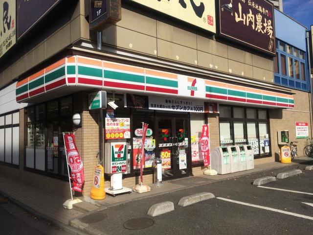 コンビニ　セブンイレブン小平花小金井駅南口店（コンビニ）まで396m