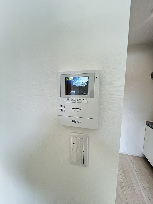 セキュリティ　TVモニター付きで安心です☆