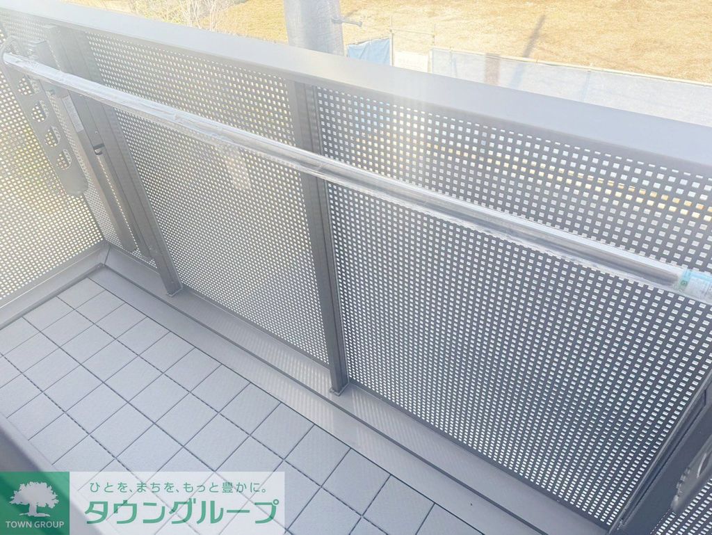 バルコニー　庭