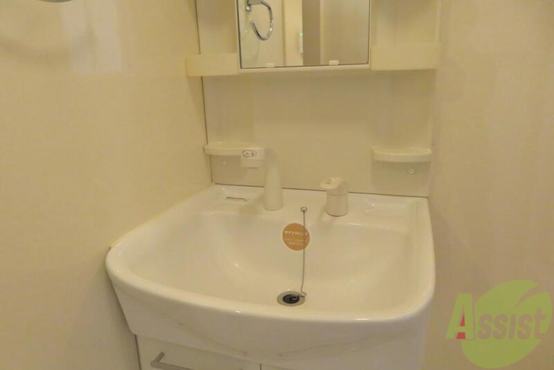 洗面設備　洗面は独立していて、シャンプードレッサーが付いていますー。