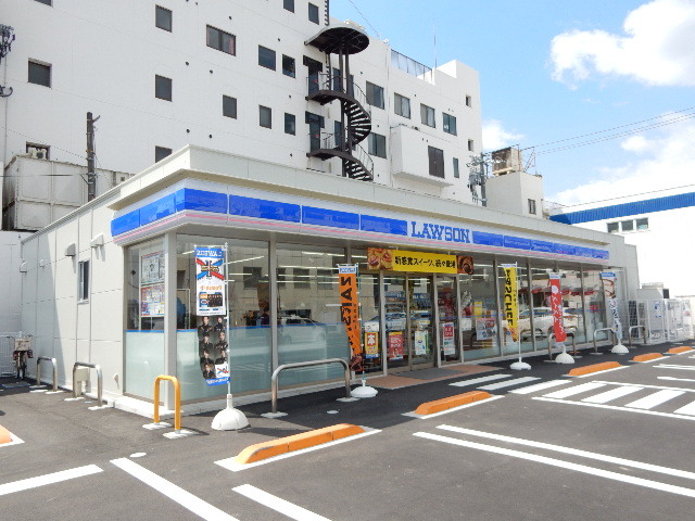 コンビニ　ローソン西大寺中野店（コンビニ）まで450m
