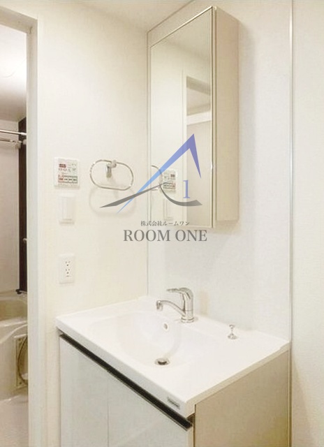 洗面設備　洗面台です。