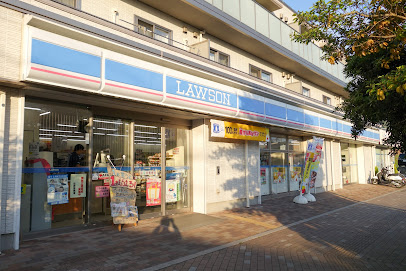 コンビニ　ローソン JR河内磐船駅前店（コンビニ）まで240m