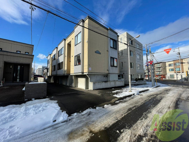 建物外観　札幌市北区北三十八条西「グランシャリオ麻生」