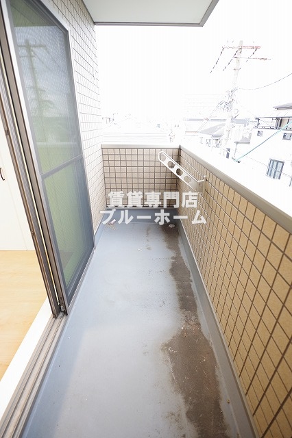 バルコニー　広いバルコニーです！