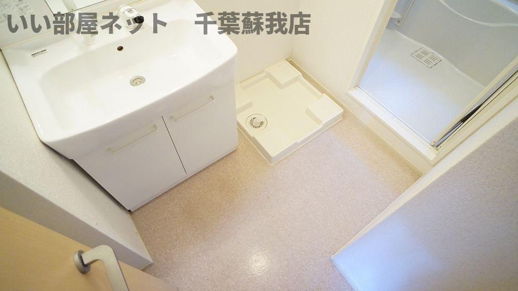 洗面設備　洗面所です