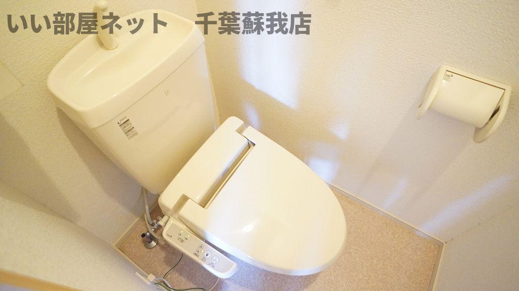トイレ　ゆったりとした空間のトイレです