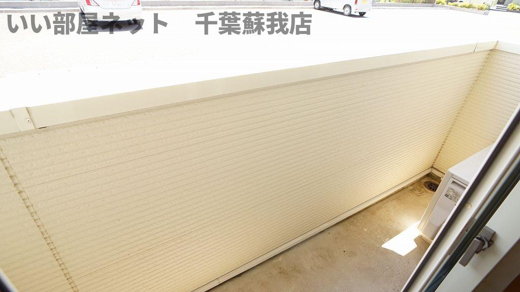 バルコニー　陽当たり良好なバルコニーです