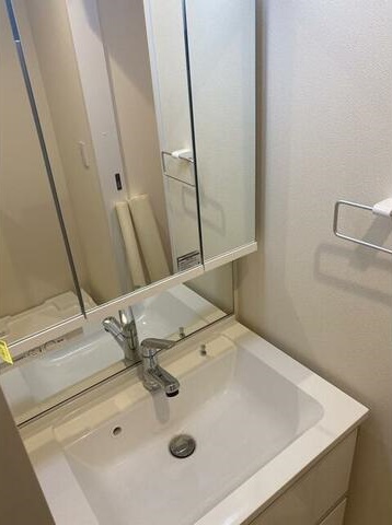 洗面設備　忙しい朝には欠かせない洗面所です♪