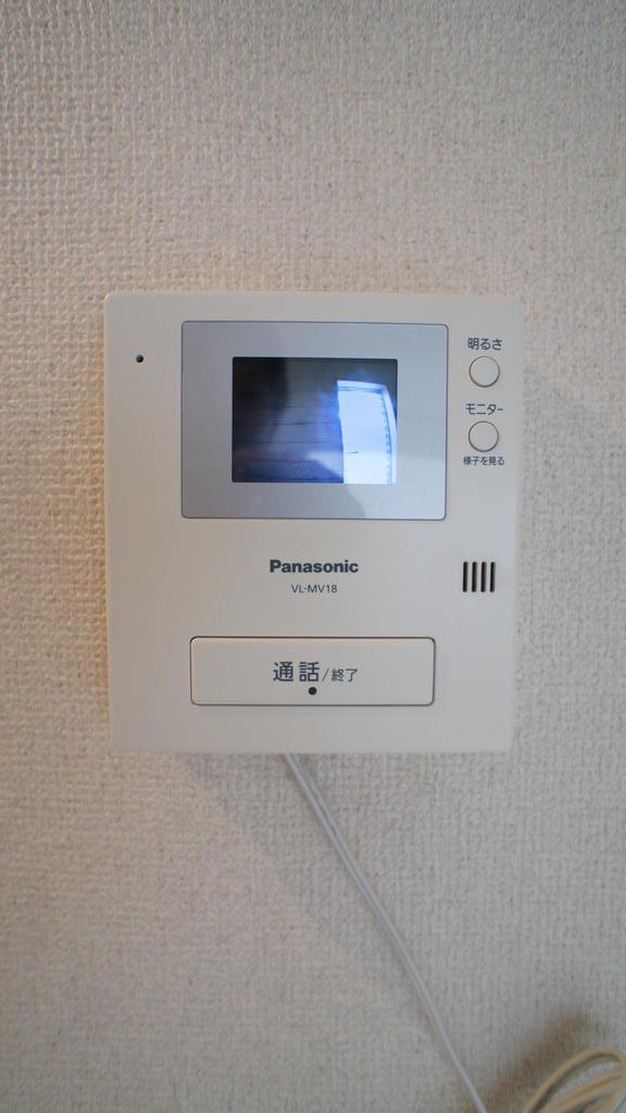 セキュリティ　ＴＶモニターホンで来客者を確認出来ます
