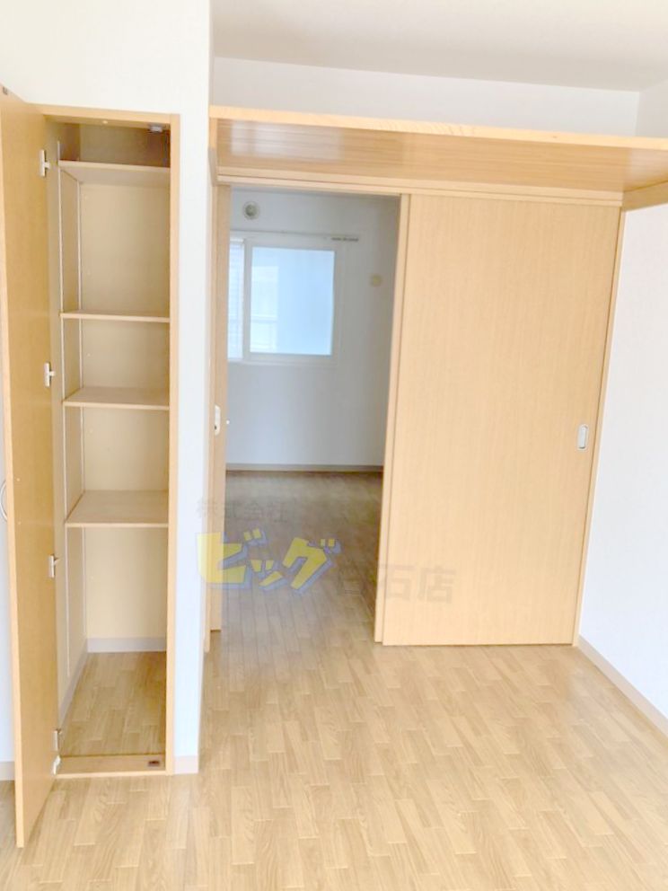 収納　各部屋にクローゼット完備しています♪