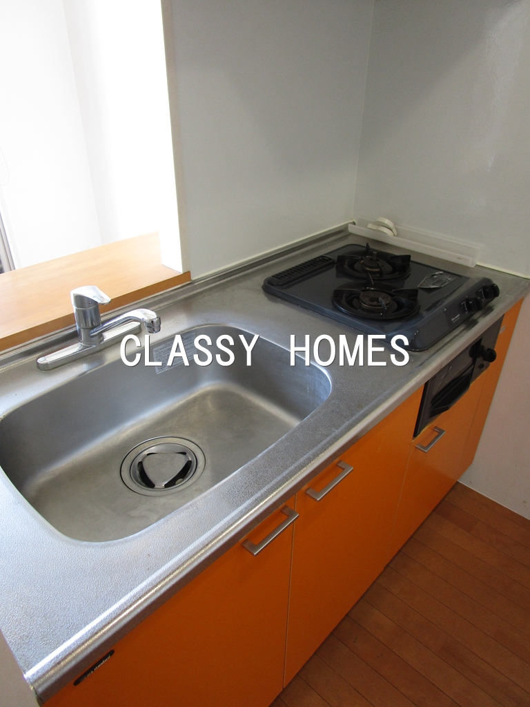キッチン　2008年竣工カモメ：カウンターキッチン