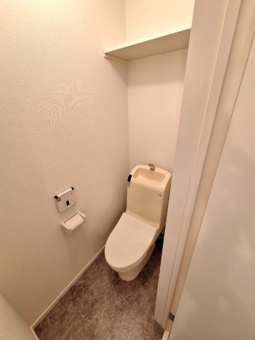 トイレ　ゆったりとした空間のトイレです