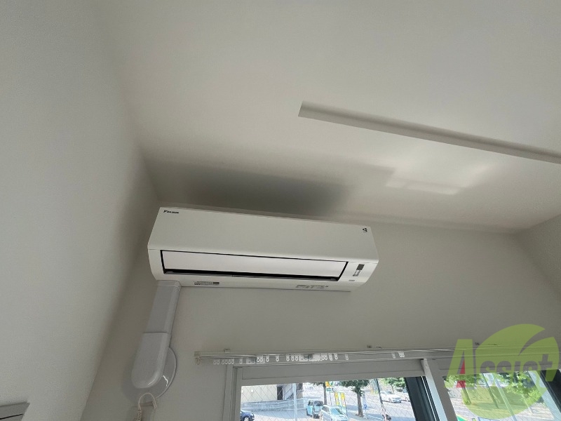その他設備　エアコンがありますので夏でも快適に過ごせます！