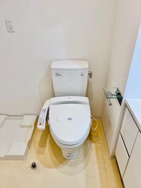 トイレ　ゆったりとした空間のトイレです