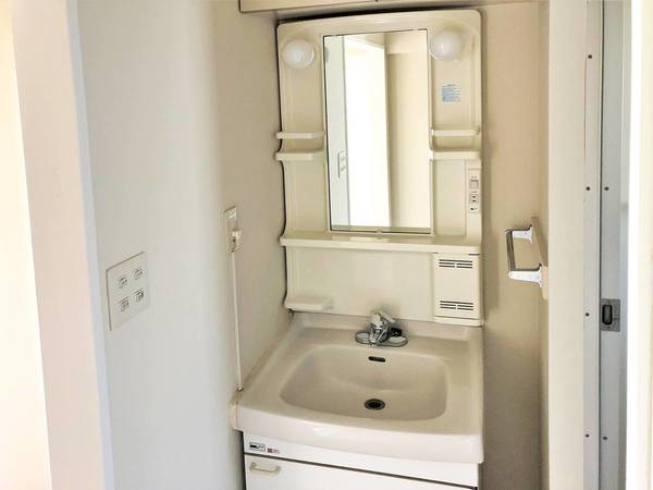 洗面設備　ビレッジハウスの同一物件・同一タイプの間取りの写真です