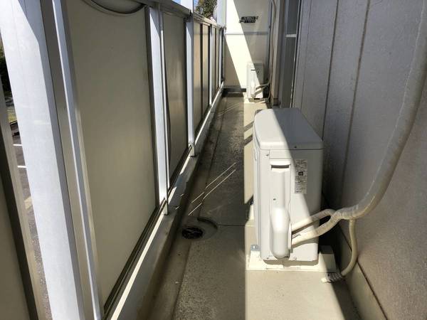 バルコニー　ビレッジハウスの同一物件・同一タイプの間取りの写真です