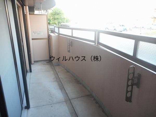 バルコニー　日当たり良好！